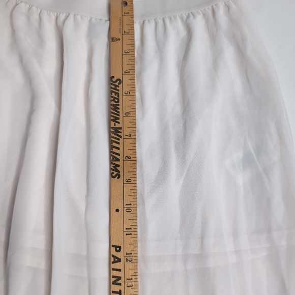 H&M Blush Pink Maxi Skirt with Side Slit, Size 4 - Picture 5 of 7